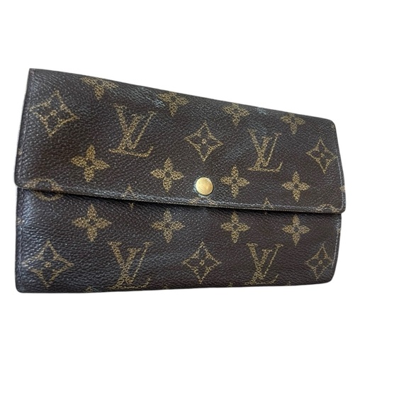 Authentic Louis Vuitton Monogram Portefeuille Sarah Long Wallet! - Picture 3 of 15